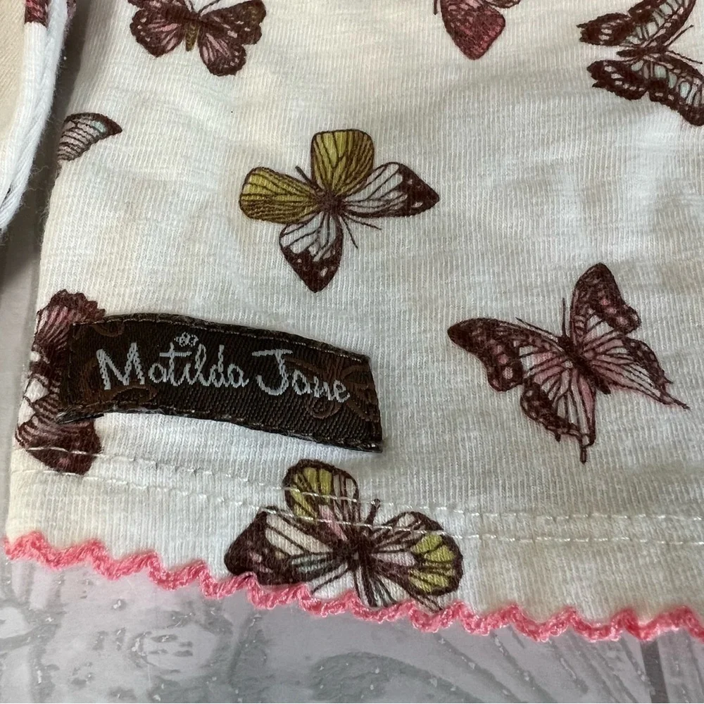Matilda Jane Harvest Fit Jean Overalls Fall Flutter Set